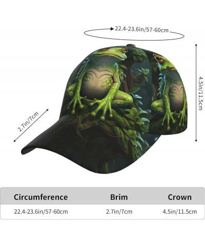 Jet Fighters Dad Golf Hats,Unisex Baseball Cap,Adjustable Polo Hat for Men Women,Sport Hat Peace Frog Tree $13.87 Baseball Caps