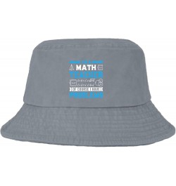 I'm A Math Teacher of Course I Have Problems Bucket Hats Bucket Hat Packable Womens Hats Golf Accessories for Dance Light Gre...