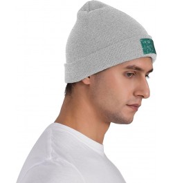 Dolphins Flowers Sea Starfish Coral Seashell Print Beanie Hat Knitted Cap for Men Women,Thin Warm Knit Slouchy Gray $10.54 Sk...