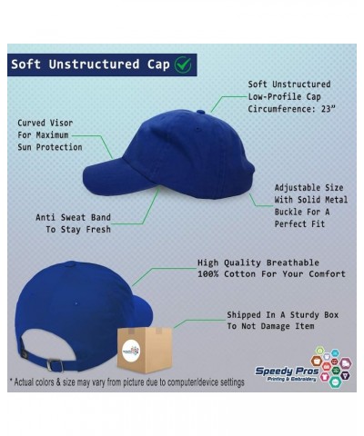 Soft Baseball Cap Cooking Knives Utensils Embroidery Cotton Dad Hats for Men & Women Royal Blue Design Only $12.00 Baseball Caps