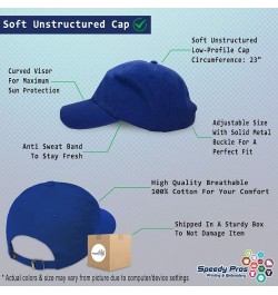 Soft Baseball Cap Cooking Knives Utensils Embroidery Cotton Dad Hats for Men & Women Royal Blue Design Only $12.00 Baseball Caps