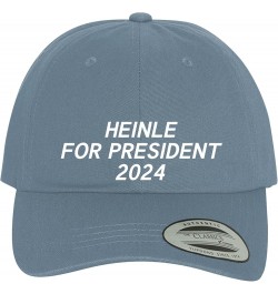 Heinle for President 2024 - Comfortable Dad Hat Baseball Cap Light Blue $17.27 Baseball Caps