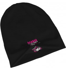 Mama is My Name Cycling is My Game Beanie Hat for Men Women Warm Soft Polyester Knit Skull Cap Unisex Winter Hat Cuffed Beani...