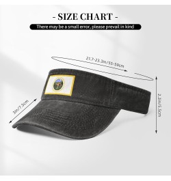 Flag of Utica New York Sun Hat Sun Visor Hats for Women Men Baseball Cap Golf Hats Black $11.12 Visors