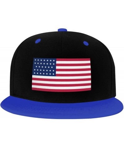 Flag of The United States (1861-1863) Snapback Hat for Men Women Baseball Cap Trucker Flat Bill Hats Dad Caps Blue $10.18 Bas...