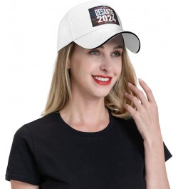 Ron-Desantis for President 2024-Desantis Campaign Baseball Cap Men Ponytail Hat Women Dad Hat Trucker Hat Black White $10.58 ...