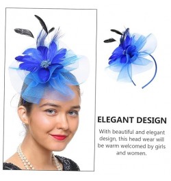 1 Pc Mesh Feather Headdress Fascinator Clip Headpiece for Women Hair Claw Clips for Women Elegant Hair Clip Retro Decor Europ...