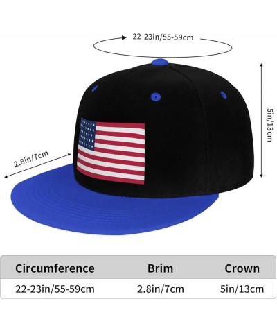 Flag of The United States (1861-1863) Snapback Hat for Men Women Baseball Cap Trucker Flat Bill Hats Dad Caps Blue $10.18 Bas...