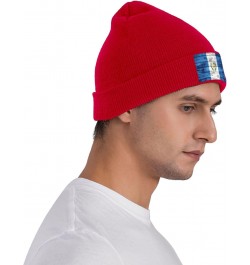 Guatemala Flag Beanie Hat Skull Knit Warm Cap Women Men Soft Stretch for Winter4 Red $13.21 Skullies & Beanies