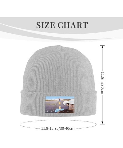 Beanie Hats Unisex Warm Winter Softknit Caps Hat Headwear Head Wrap Cap for Men Women Black Gray $10.64 Skullies & Beanies