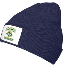 University of Alaska Anchorage Cold Weather Cuffed Knit Beanie Skully Cap Hat One Size Fit Most Navy Blue $9.89 Skullies & Be...