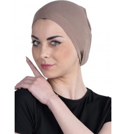 Chemo Headwear for Women - Bamboo Cotton Hats for Women - Head Scarf for Women's Hair - Sleep caps - Hijab Bonnet Mink $13.74...