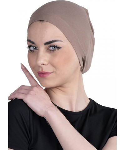 Chemo Headwear for Women - Bamboo Cotton Hats for Women - Head Scarf for Women's Hair - Sleep caps - Hijab Bonnet Mink $13.74...