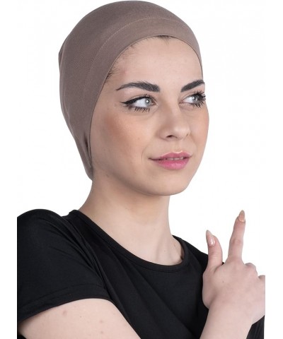 Chemo Headwear for Women - Bamboo Cotton Hats for Women - Head Scarf for Women's Hair - Sleep caps - Hijab Bonnet Mink $13.74...