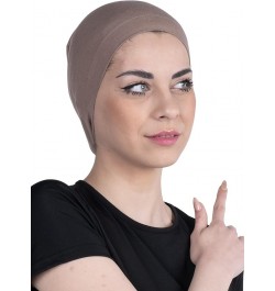 Chemo Headwear for Women - Bamboo Cotton Hats for Women - Head Scarf for Women's Hair - Sleep caps - Hijab Bonnet Mink $13.74...