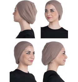 Chemo Headwear for Women - Bamboo Cotton Hats for Women - Head Scarf for Women's Hair - Sleep caps - Hijab Bonnet Mink $13.74...