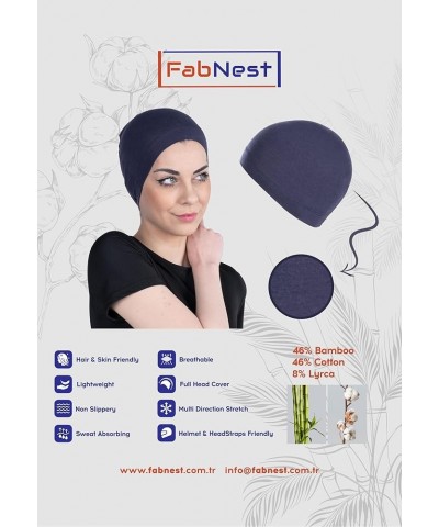 Chemo Headwear for Women - Bamboo Cotton Hats for Women - Head Scarf for Women's Hair - Sleep caps - Hijab Bonnet Mink $13.74...