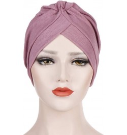 Muslim Women Indian Turban Hat Chemo Cancer Cap Beanie Caps Headwear Head Wrap Women Muslim Scarf Caps Twist Head Wrap Black ...