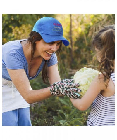 Soft Baseball Cap My Joy & Happiness is Abundant Cotton Dad Hats for Men & Women Hot Pink $16.51 Baseball Caps