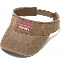 Vote Like Your Granddaughters Rights Depend On It Hat Visors for Women Baseball Caps Stylish Running Pigment Khaki $8.78 Visors