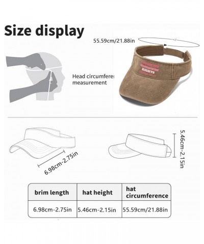 Vote Like Your Granddaughters Rights Depend On It Hat Visors for Women Baseball Caps Stylish Running Pigment Khaki $8.78 Visors