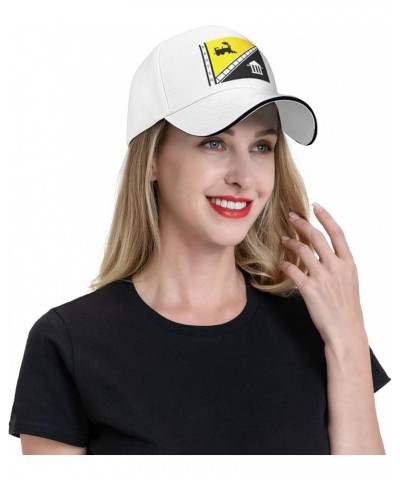 Flag of Baxter, Tennessee Baseball Cap Sandwich Brim Hats for Men Women Adjustable Caps White $11.25 Baseball Caps