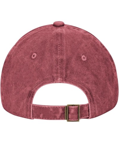 N October We Wear Pink Retro Baseball Cap for Women Men Baseball Hat Golf Dad Hats Red $9.56 Baseball Caps