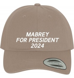 Mabrey for President 2024 - Comfortable Dad Hat Baseball Cap Khaki $13.50 Baseball Caps