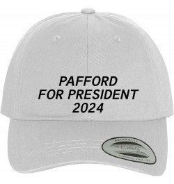 Pafford for President 2024 - Comfortable Dad Hat Baseball Cap White $13.69 Baseball Caps