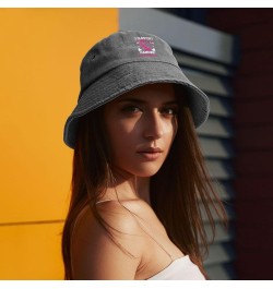 I Support Cancer Awareness Bucket Hat for Women Men Summer Travel Sun Hat Outdoor Cap Funny Bucket Hats Gray $12.48 Bucket Hats