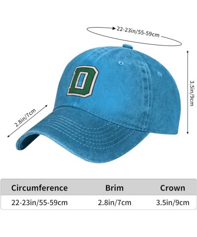 Dartmouth College Logo Cowboy Hats，Unisex Adjustable for Hat Baseball Cap Casquette Blue $14.49 Cowboy Hats