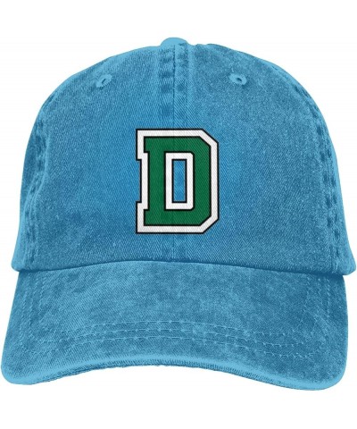 Dartmouth College Logo Cowboy Hats，Unisex Adjustable for Hat Baseball Cap Casquette Blue $14.49 Cowboy Hats