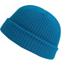 World of Hat Warm Unisex Thick Hat Knitted All- Fashion Color Winter Baseball Caps Couple Caps for Him and Her Blue $7.06 Bas...