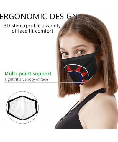 Face Mask for Men Women Windproof Dustproof and Anti-Pollution Face Cover Oglala Lakota Sioux3 $9.17 Balaclavas