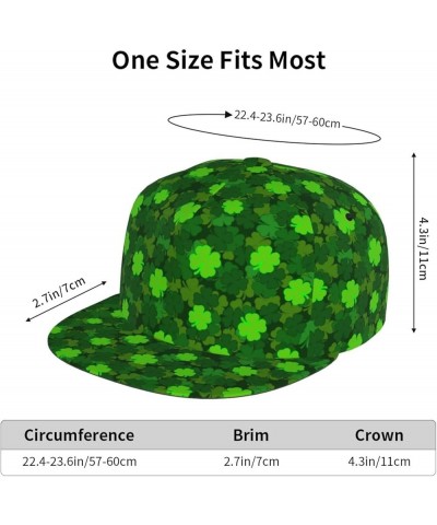 St. Patrick's Day Baseball Cap, Flat Brim Trucker Hat, Buckle Adjustable St. Patrick's Day19 $14.19 Baseball Caps