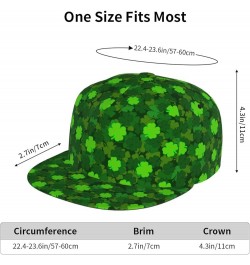 St. Patrick's Day Baseball Cap, Flat Brim Trucker Hat, Buckle Adjustable St. Patrick's Day19 $14.19 Baseball Caps