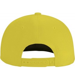 Hello Summer We Met Again Unisex Snapback Hat Classic Fashion Trucker Adjustable Brim Baseball Cap Yellow $9.78 Baseball Caps