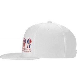 Snapback Baseball Cap Proud to Be Dominican USA Flag for Men Women White $10.28 Baseball Caps