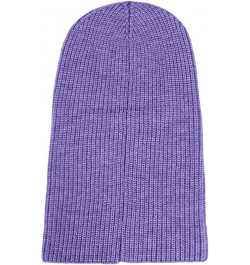 Fleece Gaiter Women Winter Cycling Full Face Neck Warmth New Winter Skiing Hood Set Head Knitted Wool Mens Ski Purple $9.90 S...