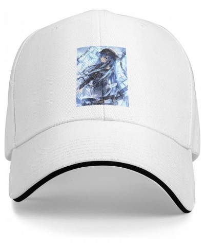 Anime Akame ga Kill Sport Casual Sandwich Outdoor Baseball Cap Man Cap face Small Sunscreen Female Sun Visor White $14.95 Sun...