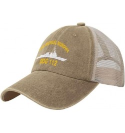 USS Michael Murphy DDG 112 Flag Baseball Caps-Denim Hats Cowboy Knit hat Fisherman's hat Natural $12.85 Baseball Caps