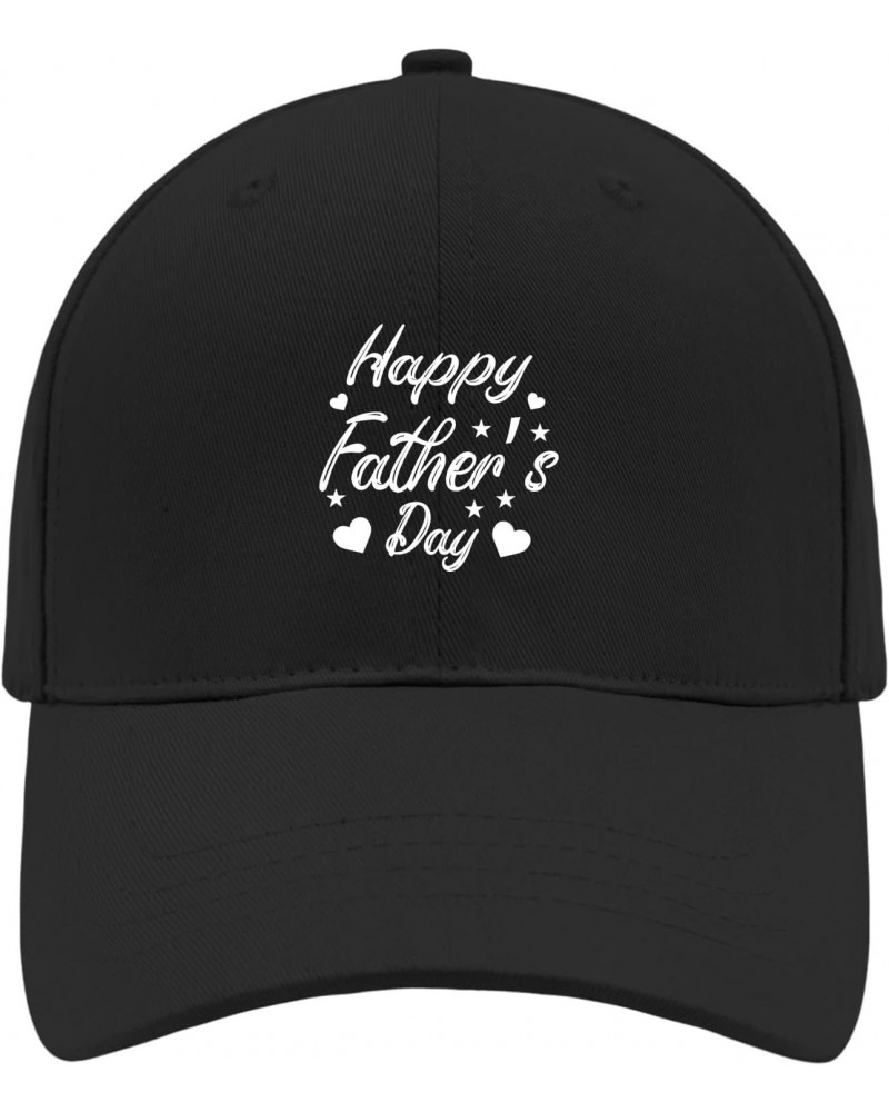 Happy Father's Day Sun Hat Army Hat AllBlack Hats for Women Fashionable Gifts for Him Go Cap $13.66 Sun Hats