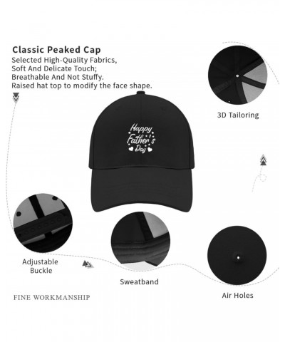 Happy Father's Day Sun Hat Army Hat AllBlack Hats for Women Fashionable Gifts for Him Go Cap $13.66 Sun Hats