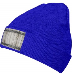 Barn Door1 Print Slouchy Beanie for Men Women Hip-Hop Soft Lightweight Running Beanie Adult Hats Blue $10.07 Skullies & Beanies