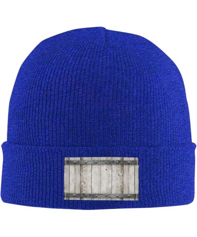 Barn Door1 Print Slouchy Beanie for Men Women Hip-Hop Soft Lightweight Running Beanie Adult Hats Blue $10.07 Skullies & Beanies