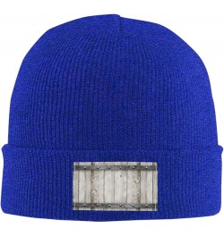 Barn Door1 Print Slouchy Beanie for Men Women Hip-Hop Soft Lightweight Running Beanie Adult Hats Blue $10.07 Skullies & Beanies