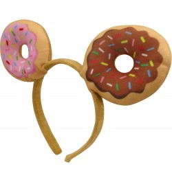 Mini Food Hat Headband Vendor Costume Accessory for Adults Donut $8.45 Headbands