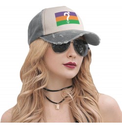 LGBT Pansexuality Omnisexuality Pride Flag Upgrade Your Style with Funny Adjustable Cotton Baseball Caps for Men and Women Gr...