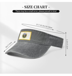 Flag of Utica New York Sun Hat Sun Visor Hats for Women Men Baseball Cap Golf Hats Gray $11.12 Visors