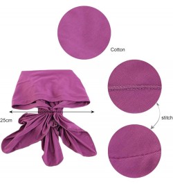 Women's Under Scarf Hat Hijab Cap Islamic Muslim Under Scarf Hijabs Caps Tie-Back Closure Hats Muslim Beanie 2023 Purple $7.8...